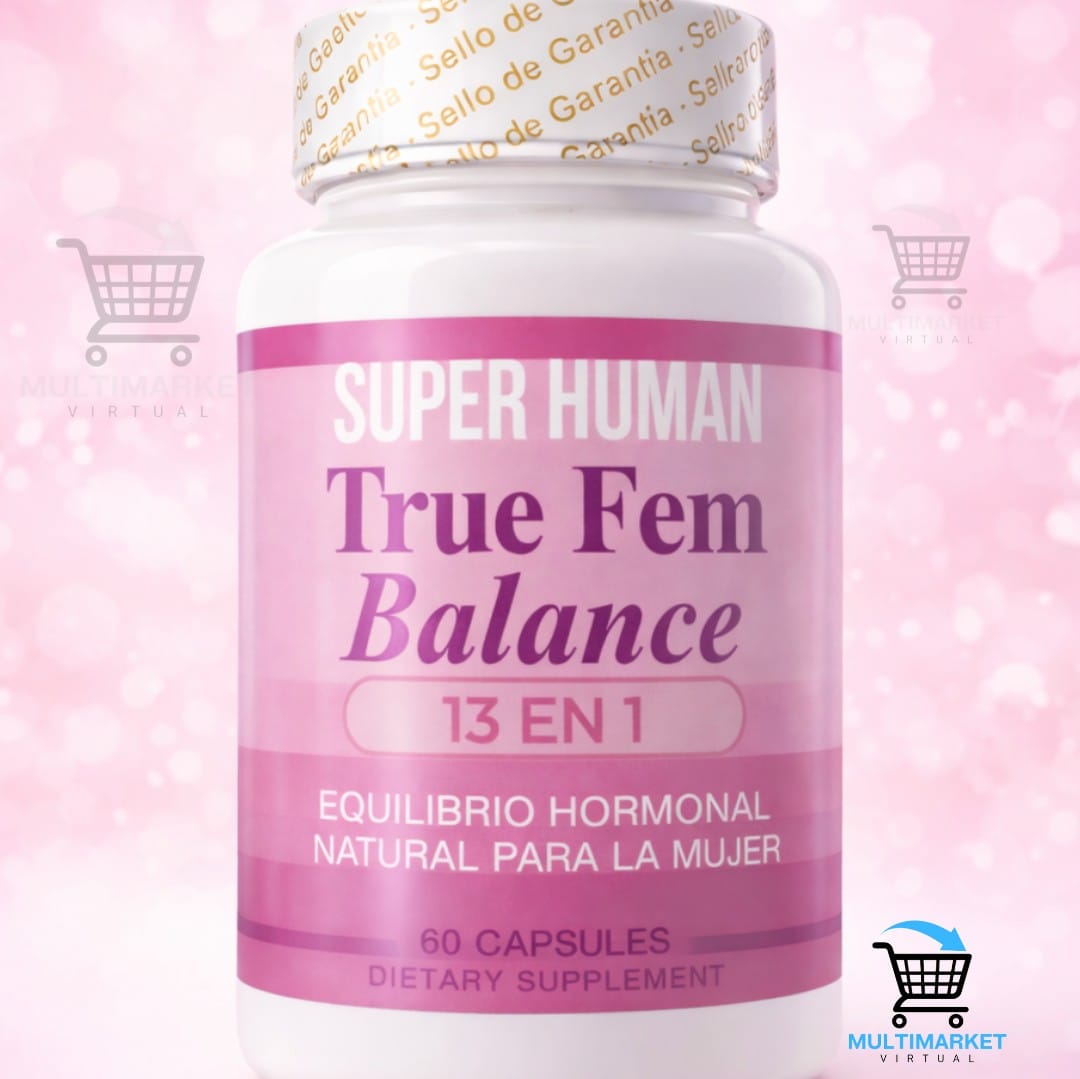 TRUE FEM BALANCE – BIENESTAR HORMONAL Y EMOCIONAL – ENVÍO GRATIS  😍😘